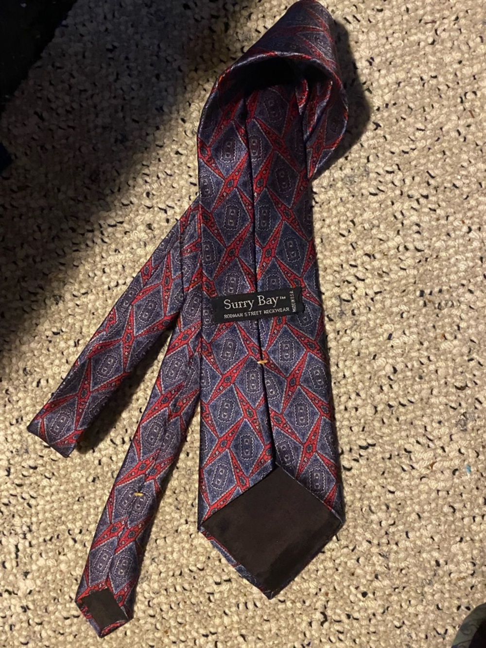 SURRY BAY- Mens Necktie ‘Made In USA’